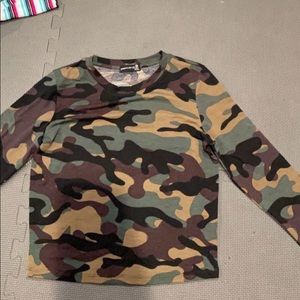 camouflage top